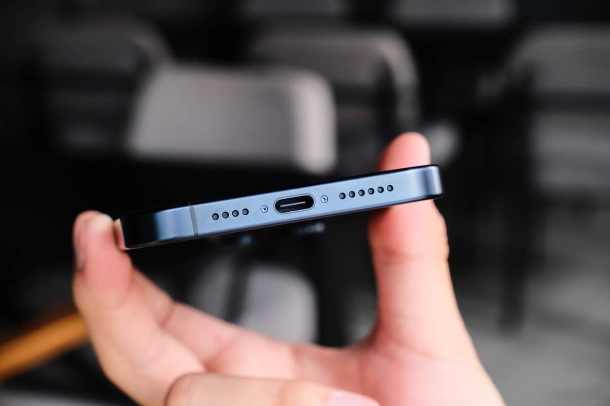 Wertvoller USB-C-Anschluss, extrem schnelle Datenübertragung