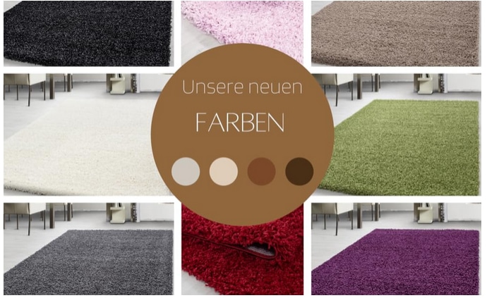 Teppich Wohnzimmer Super Soft Anti-Rutsch Unterseite