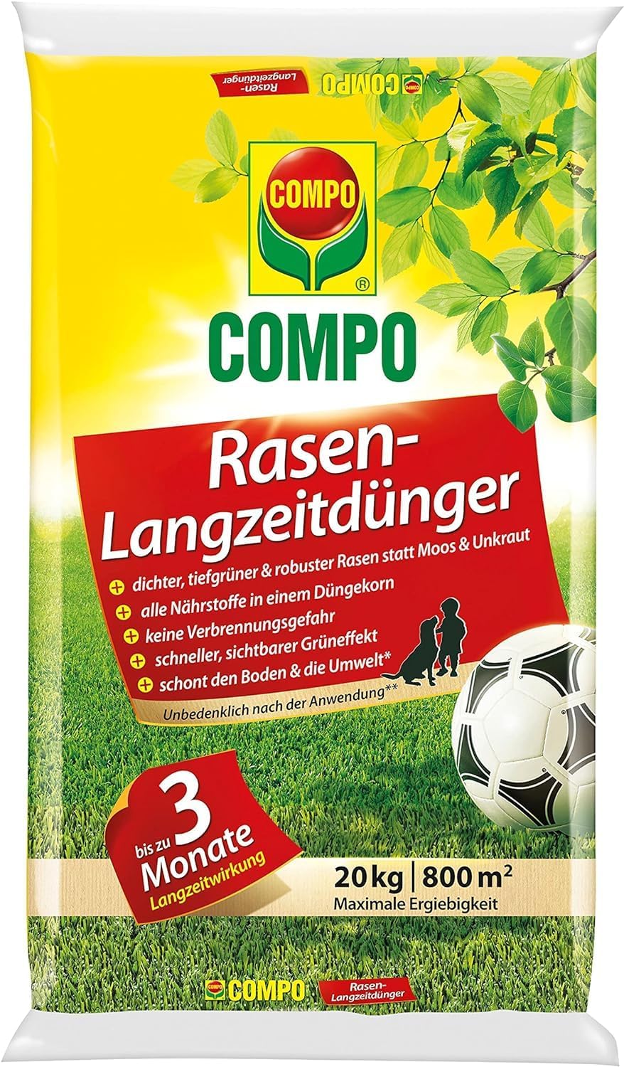 Top 5 der besten COMPO Rasendünger