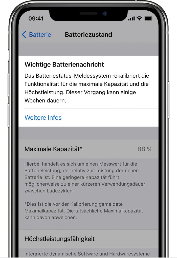 Was führt dazu, dass der Akku Ihres iPhones verschleißt?