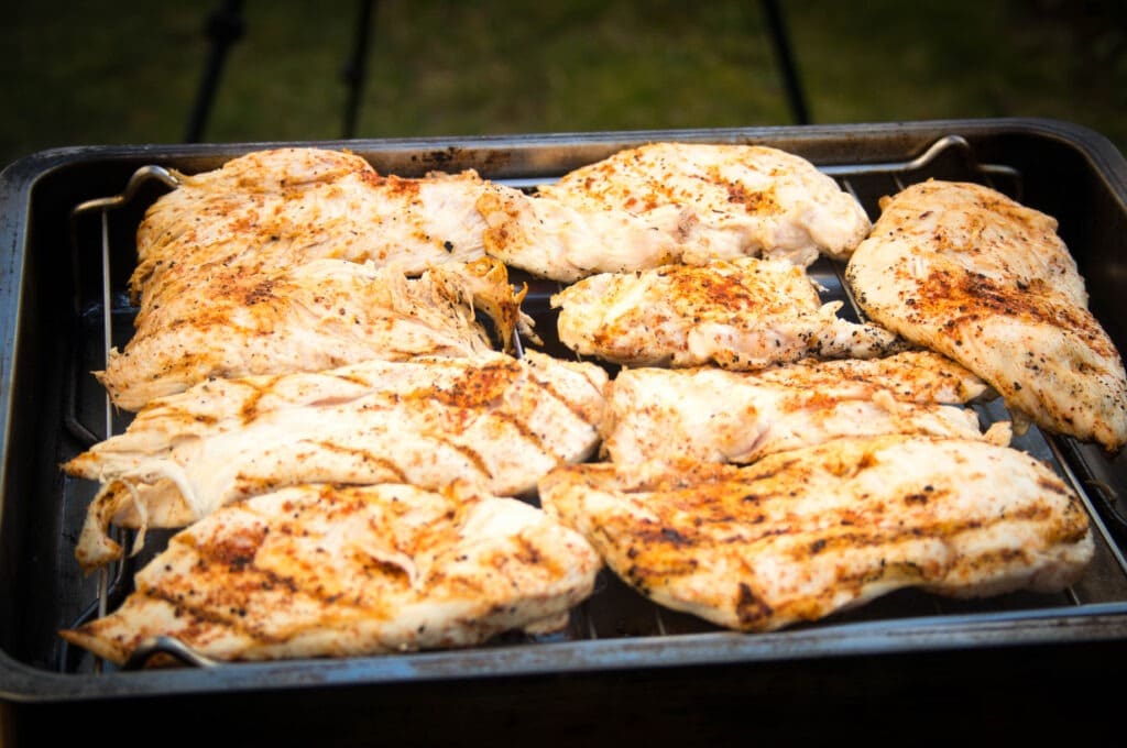 Rezept für gegrilltes Parmesan-Hähnchen